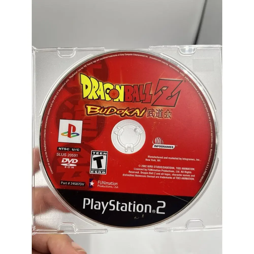 BUNDLE PlayStation PS2: Dragon Ball Z Budokai Epic Battles & DBZ Budokai Discs